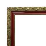 Art Nouveau wooden frame with floral motif. - фото 2