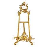 Table easel in gilded bronze in the Rococo style. - photo 2