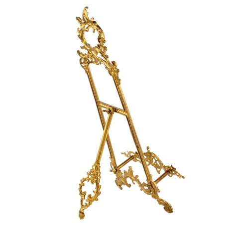 Table easel in gilded bronze in the Rococo style. - Foto 6