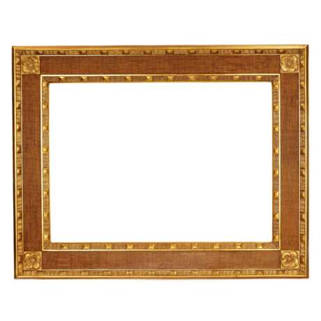 Gilded, wooden frame in the style of a directory. Early 20th century. - photo 1