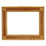 Gilded, wooden frame in the style of a directory. Early 20th century. - Foto 1