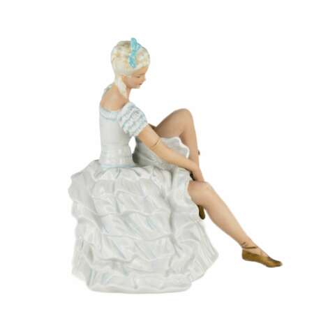 Porcelain figurine. Ballerina. Unterweissbach. Germany. 1950-1960s - фото 6