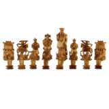 A beautiful set of Chinese ivory chess pieces. The turn of the 19th-20th centuries. - Foto 8