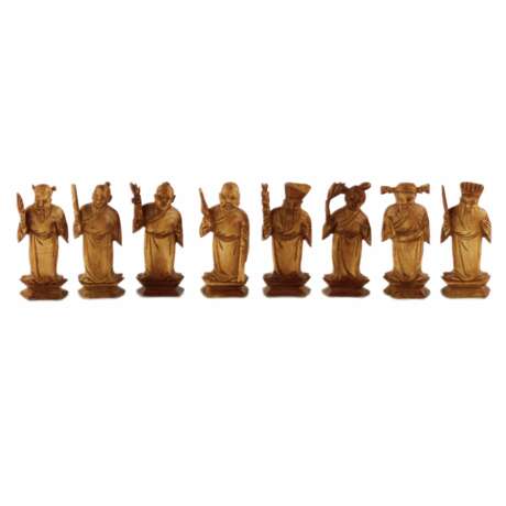 A beautiful set of Chinese ivory chess pieces. The turn of the 19th-20th centuries. - Foto 11