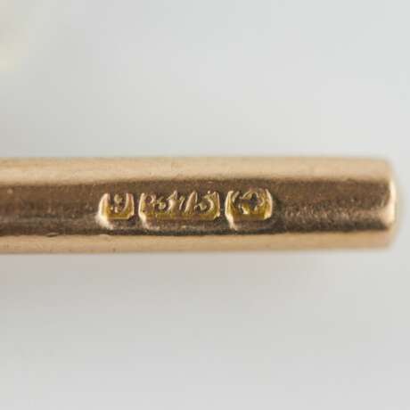 English, gold chain for pocket watches. John Grinsell & Sons. The turn of the 19th-20th centuries. - photo 5