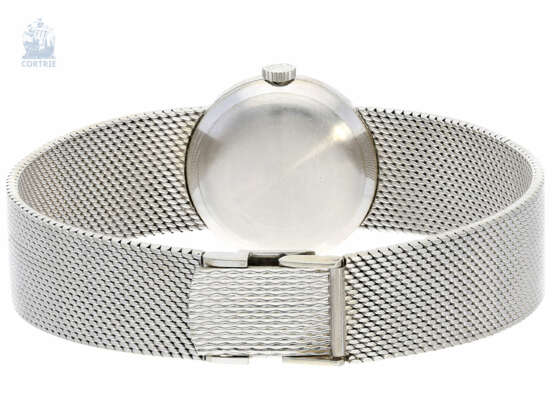 Armbanduhr: weißgoldene vintage Damenuhr von Chopard, hochwertige Diamantlünette, wenig getragen,18K Gold - photo 2