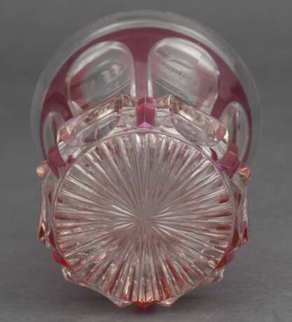 Vase en verre avec gravures Glas Early 19th century - Foto 5