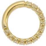 Ring: solider, äußerst hochwertiger Brillant-Halb-Memoire-Ring, Handarbeit aus 18K Gold, 2,12ct Brillanten, Goldschmiedepreis lt. Vorbesitzer ca. 6500€ - photo 2