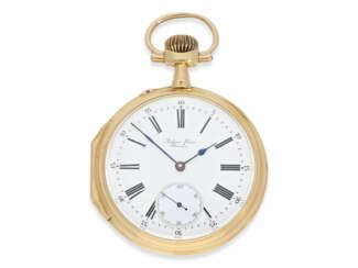 Pocket watch: the quality of the Louis XV Pocket chronometers, may be the Observation chronometer, Antoine Freres Besancon, No. 42170, CA. 1890