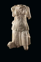 A ROMAN MARBLE DIANA