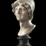 AN OVER LIFE-SIZED ROMAN MARBLE HEAD OF MINERVA - photo 2