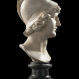 AN OVER LIFE-SIZED ROMAN MARBLE HEAD OF MINERVA - photo 5