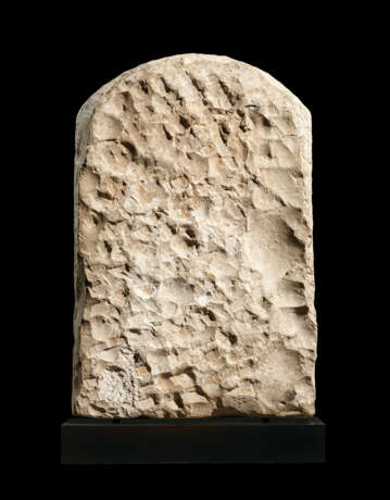 AN EGYPTIAN LIMESTONE ROUND-TOPPED STELE FOR IRET-HOR-RU - photo 3