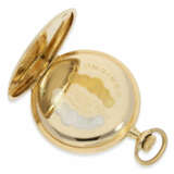 Taschenuhr: einzigartige Gold/Emaille-Savonnette mit changierendem Emailleportrait von Napoleon, Ankerchronometer Longines No.2913187, ca. 1910 - photo 7