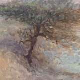 Retzlaff, Markus (1963 Dresden) "Der Baum Nummer I", Öl/ Lw., sign. u.r., rückseitig betitelt, 55x70 cm, Rahmen - Foto 1