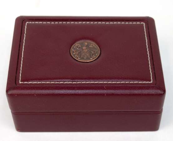 Piaget-Box, weinrot, 6,5x15x11 cm - photo 1