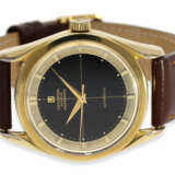Armbanduhr: gesuchte vintage Herrenuhr, Universal Geneve Polerouter, schwarzes Sektor-Zifferblatt, Zentralsekunde, ca.1960 - Foto 1