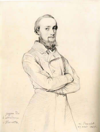 JEAN-HIPPOLYTE FLANDRIN (LYON 1809-1864 ROME) - Foto 4