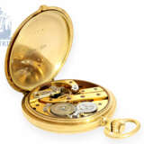 Taschenuhr: feine und schwere Goldsavonnette, Chronometer Montandon-Robert Geneve No. 1074, um 1900 - фото 5