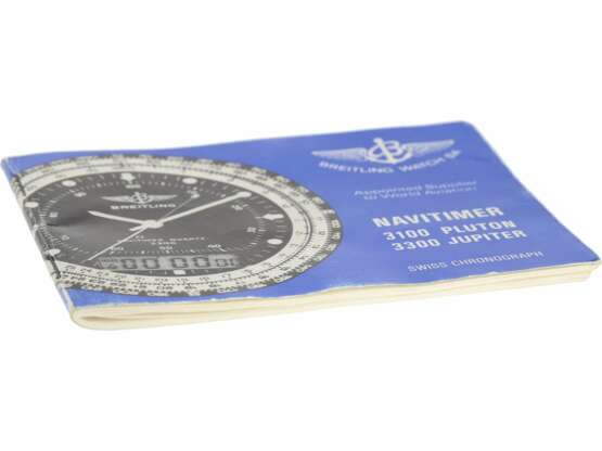 Armbanduhr: seltener Breitling Navitimer für die irakische Luftwaffe, Breitling "Jupiter Pilot Navitimer 3300" Ref.80972, sehr selten mit irakischer Militärkennzeichnung - Foto 3