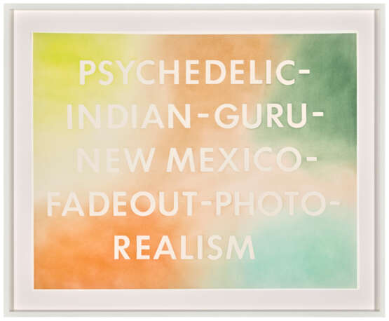 ED RUSCHA (B. 1937) - Foto 2