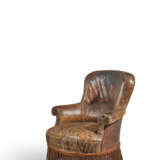 FAUTEUIL CRAPAUD D'ÉPOQUE NAPOLÉON III - Foto 1