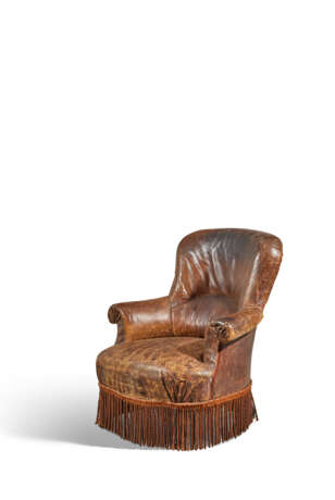 FAUTEUIL CRAPAUD D'ÉPOQUE NAPOLÉON III - Foto 1