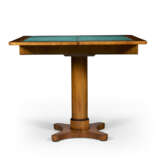 A NORTH EUROPEAN FRUITWOOD AND EBONIZED GAMES TABLE - photo 3