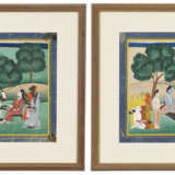 TWO ILLUSTRATIONS FROM A RAMAYANA SERIES - photo 1