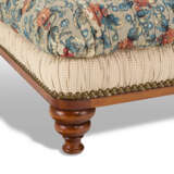 A LARGE BUTTON-TUFTED OTTOMAN - photo 3