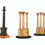 AN ASSEMBLED GROUP OF GRAND TOUR MODELS OF COLUMNS - фото 1