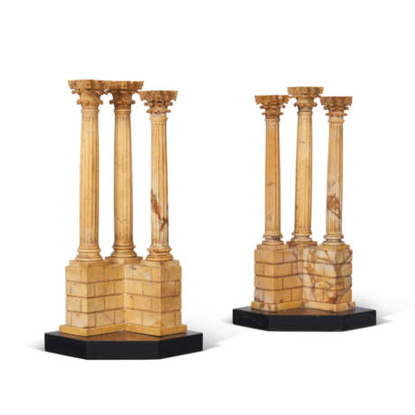 AN ASSEMBLED GROUP OF GRAND TOUR MODELS OF COLUMNS - фото 2