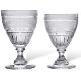 A SET OF FORTY-FIVE ASPREY ETCHED CUT-GLASS GOBLETS - photo 2