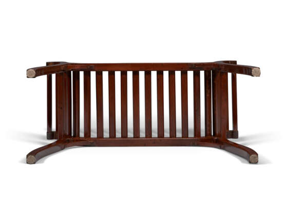 A GEORGE III MAHOGANY WINDOW BENCH - фото 5