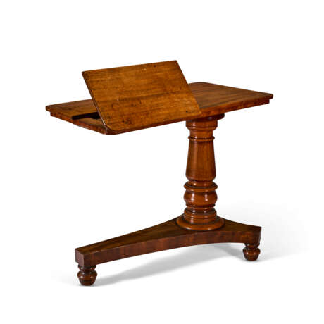 A WILLIAM IV MAHOGANY READING TABLE - photo 2