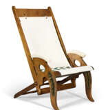 A PAIR OF MAHOGANY AND CANVAS FOLDING CAMPAIGN ARMCHAIRS - photo 3