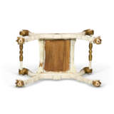 AN ITALIAN CREAM-PAINTED AND PARCEL-GILT CURULE STOOL - photo 4