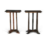 A PAIR OF ANGLO-INDIAN CALAMANDER SMALL SQUARE LOW TABLES - фото 5