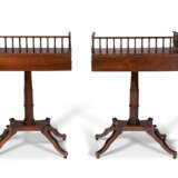 A PAIR OF REGENCY STYLE MAHOGANY SIDE TABLES - фото 2