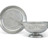 TWO ITALIAN PEWTER SERVING WARES - photo 1