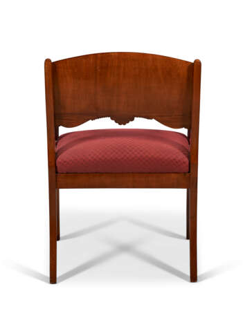 A SET OF FOUR RUSSIAN MAHOGANY ARMCHAIRS - photo 6