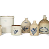 SEVEN AMERICAN SALT-GLAZED STONEWARE VESSELS - photo 1