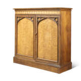 A GERMAN SATIN BIRCH, BURR-YEW AND CEDAR SIDE CABINET - photo 3