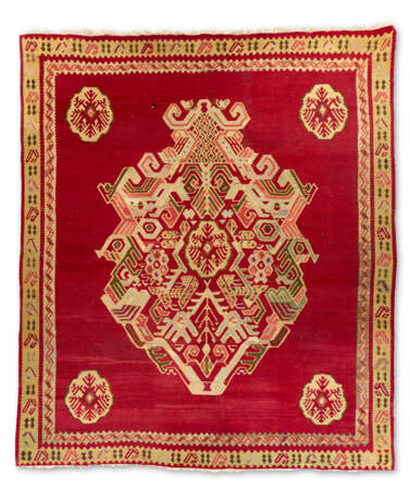 AN USHAK KILIM CARPET - Foto 1