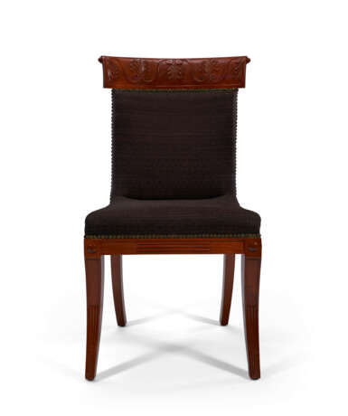 A PAIR OF REGENCY MAHOGANY SIDE CHAIRS - фото 2