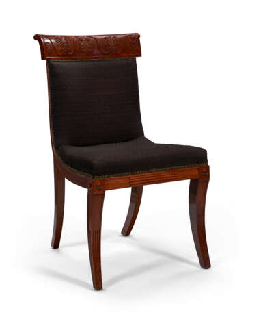 A PAIR OF REGENCY MAHOGANY SIDE CHAIRS - фото 3