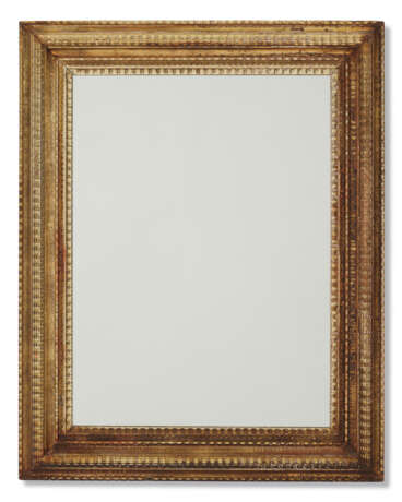 A GILTWOOD AND GILT COMPOSITION RECTANGULAR MIRROR - photo 1