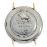 Armbanduhr: Rarität, extrem seltene vintage Herrenuhr mit Rechenschieberfunktion "JUVENIA ARITHMO", ca.1950 - Foto 2