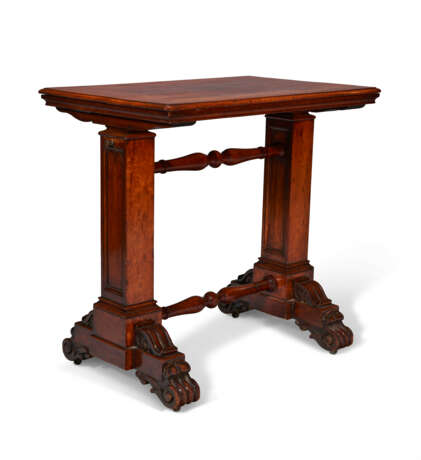 A GEORGE IV MAHOGANY ADJUSTABLE READING TABLE - фото 1