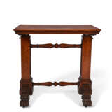 A GEORGE IV MAHOGANY ADJUSTABLE READING TABLE - фото 3